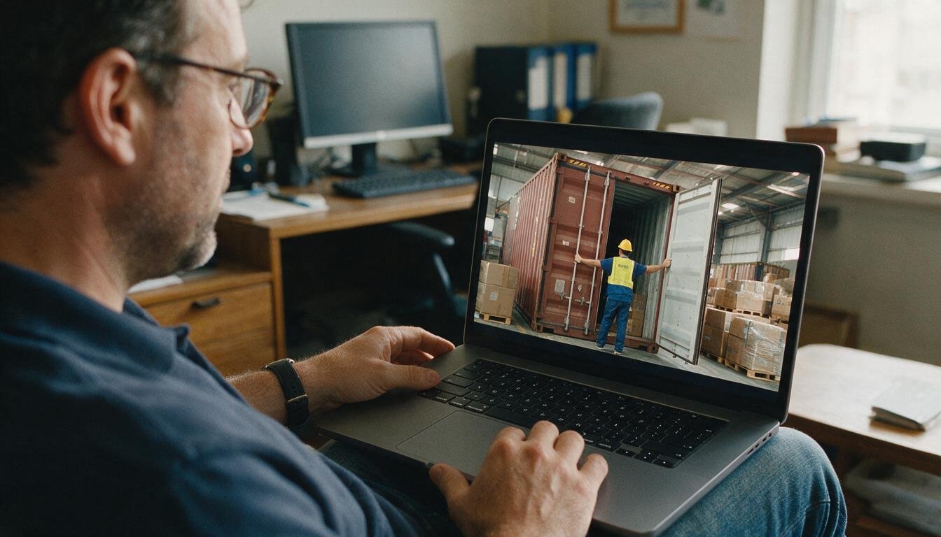How to Inspect Your Container by Video Before Releasing the Balance